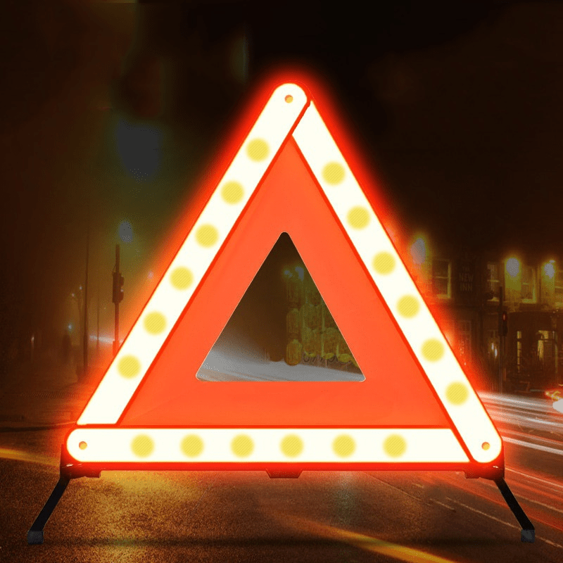 Emergency Exit Sign - 1 unidade de Refletor Triangular para