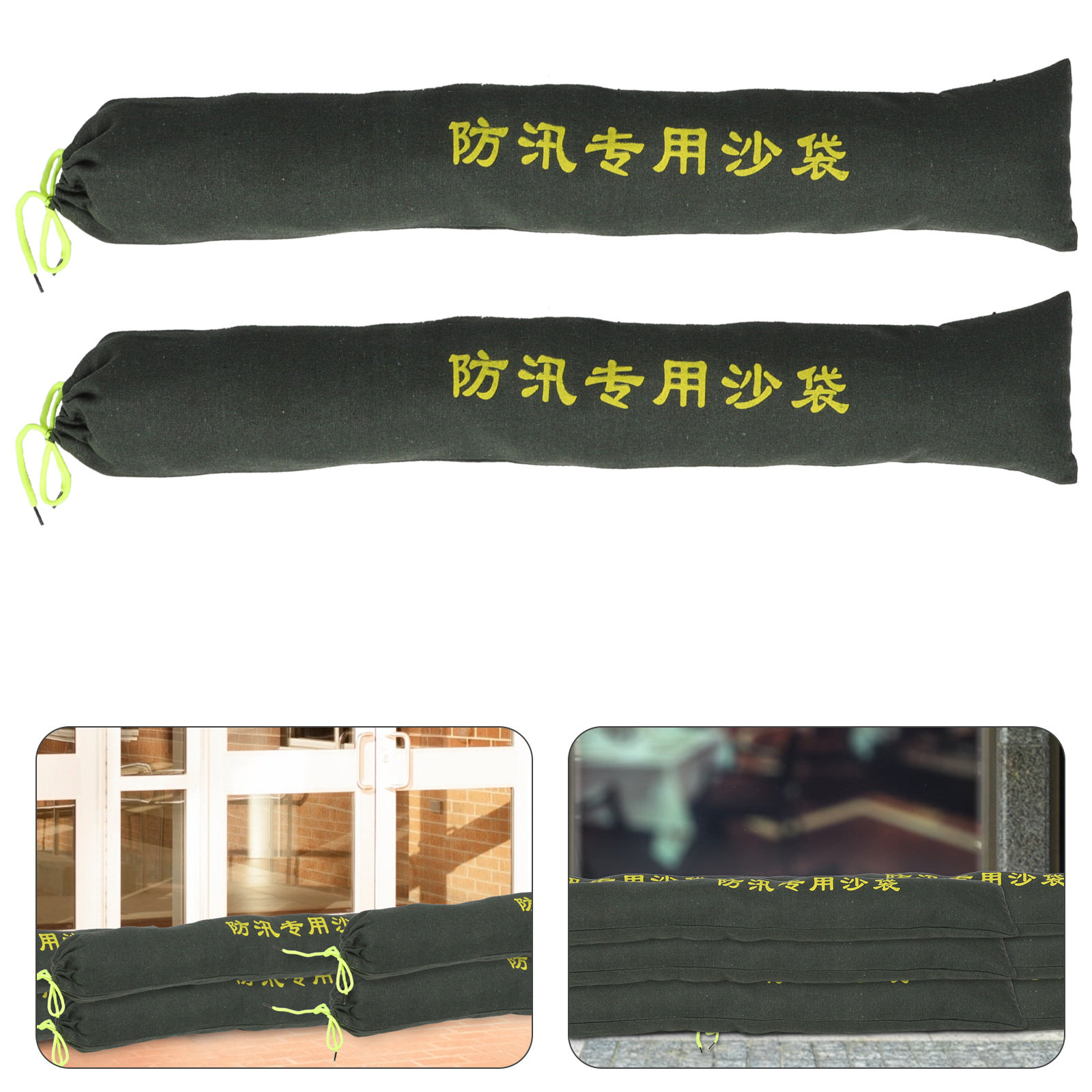 Flood Barrier Bag - 2 Sacos de Areia de Lona