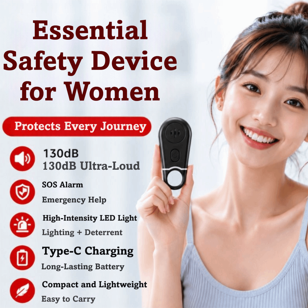Alarme de segurança pessoal po - Personal Alarm Keychain avaliação e preço