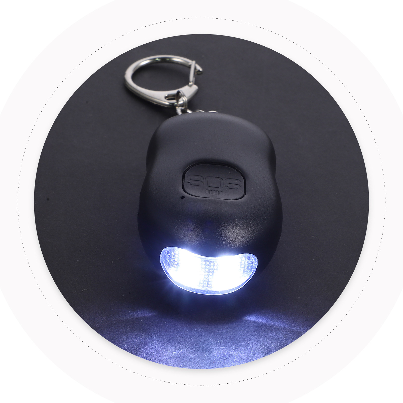 1 Unidade Alarme de Segurança  - Personal Alarm Keychain avaliação e preço