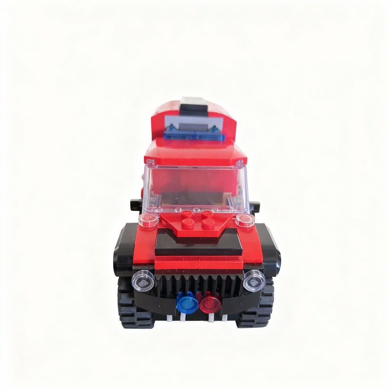 168 Peças MOC Caminhão de Bomb - Fire Extinguisher Small avaliação e preço