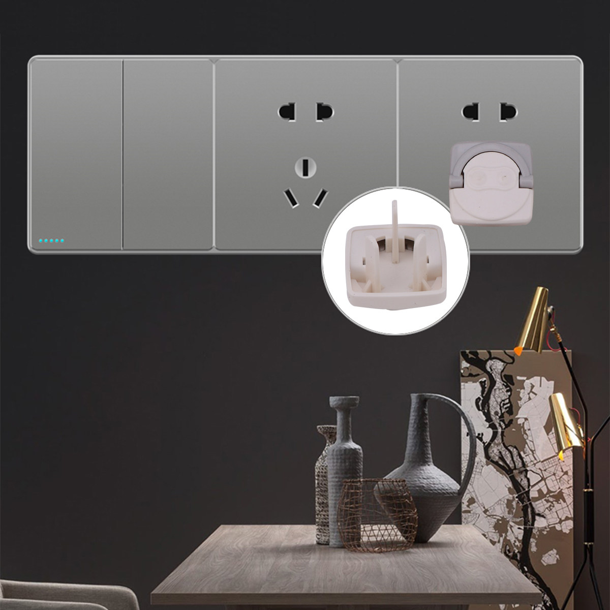 Protetores de Tomada (24 Peças - Outlet Cover Baby avaliação e preço