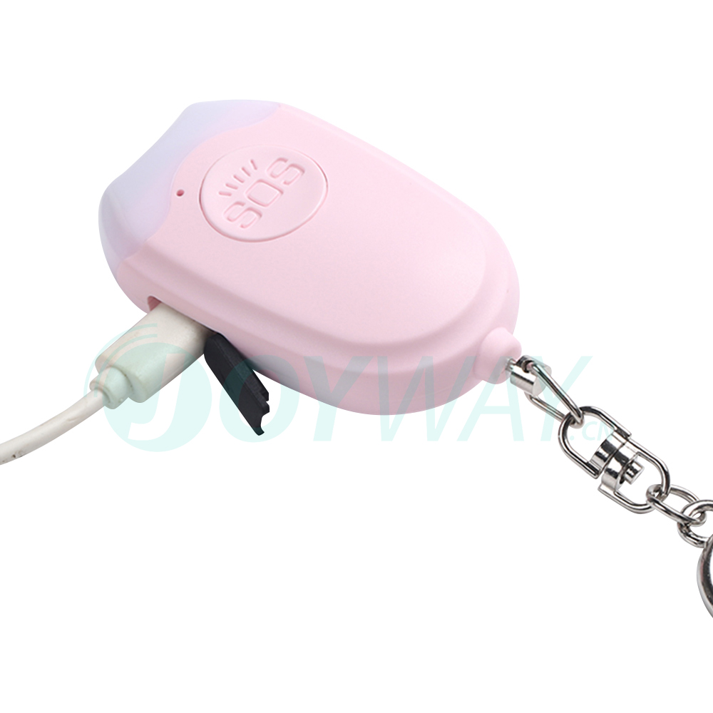 Atacado 130db puxar alarme rec - Personal Alarm Keychain avaliação e preço