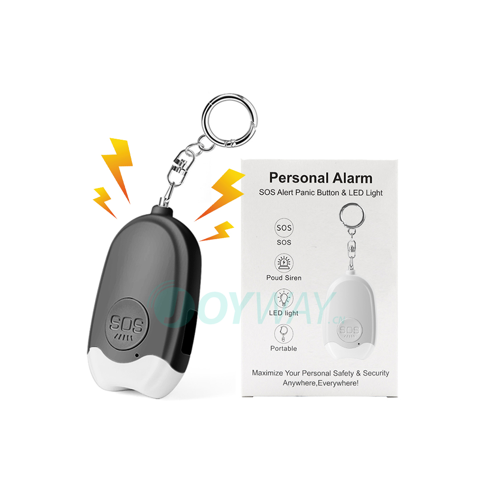 Atacado 130db puxar alarme rec - Personal Alarm Keychain avaliação e preço